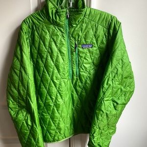 Patagonia Nanno Puff Quarter Zip - Size M
